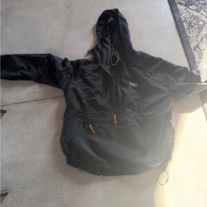 L.L. Bean Charcoal Hooded Jacket